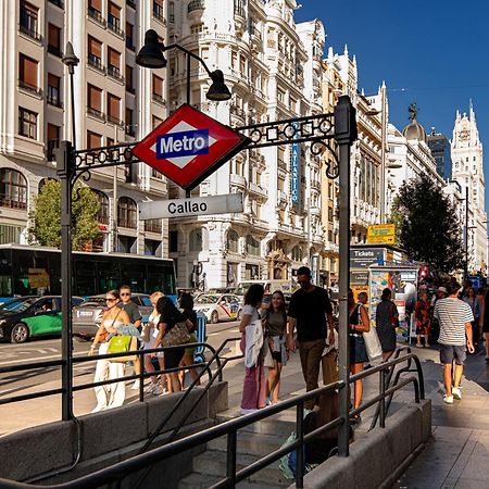 Gran Via Callao Malasana Leilighet Madrid Eksteriør bilde