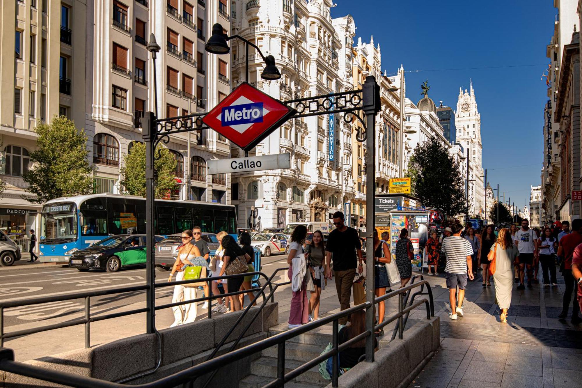 Gran Via Callao Malasana Leilighet Madrid Eksteriør bilde